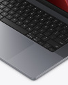 MacBook Pro 16-inch Space Gray Mockup