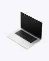 MacBook Pro 16-inch Silver Mockup