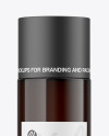 Dark Amber Bottle Mockup Dark Amber Bottle Mockup