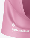 Hijab Mockup - Half Side View