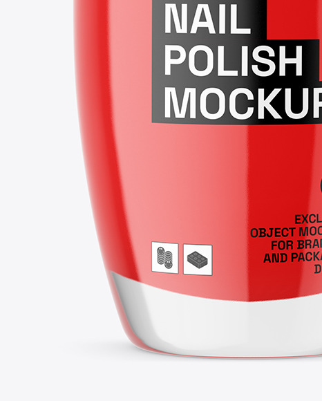 Nail Polish Bottle Mockup Nail Polish Bottle Mockup