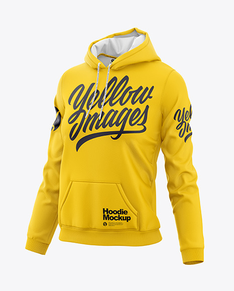 Women’s Hoodie Mockup - Half Side View - Free Download Images High ...