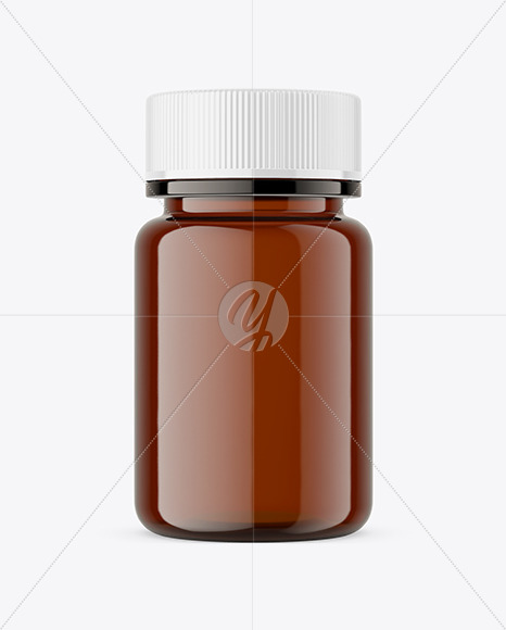 Amber Jar Mockup