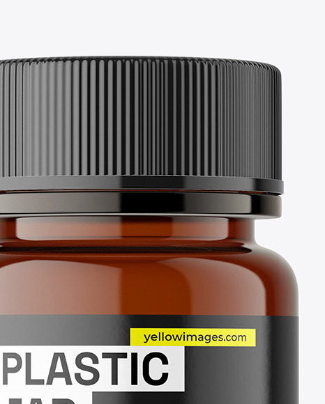 Amber Jar Mockup