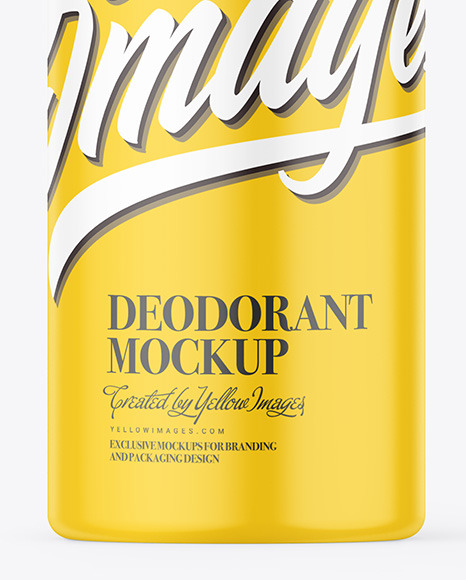 Matte Deodorant Mockup