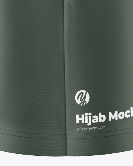 Hijab Mockup - Back View