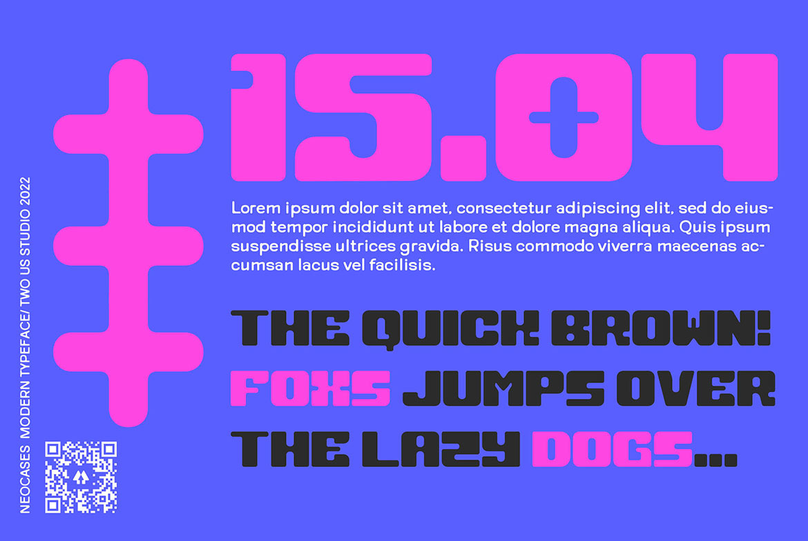Neocases - Unique Display Typeface Neocases - Unique Display Typeface