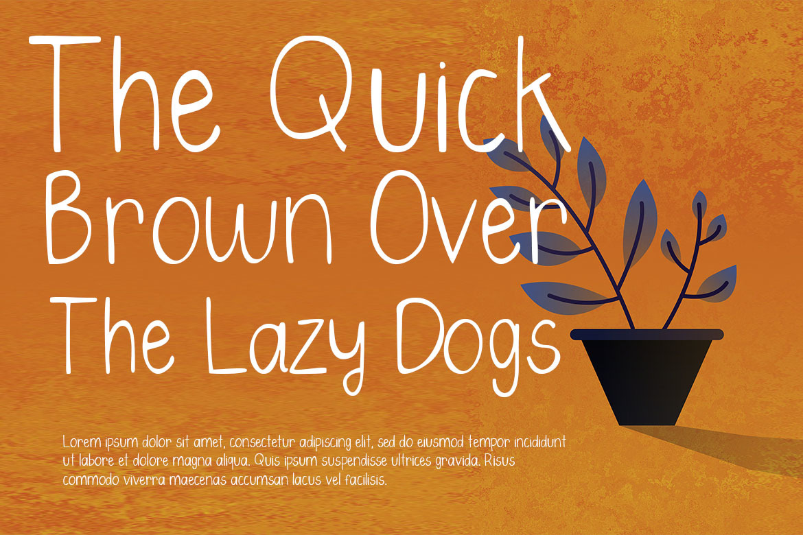 Moreya - Casual Typeface Moreya - Casual Typeface