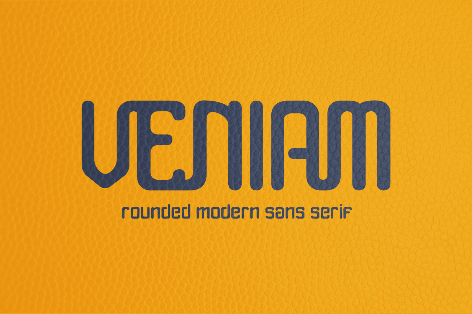 Veniam - Rounded Modern Sans Serif