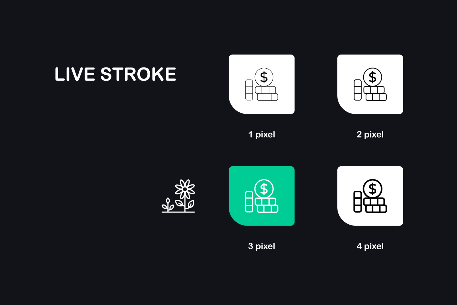 Business and Finance Linear Icons