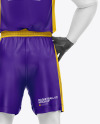 Basketball Kit Mockup – Back View