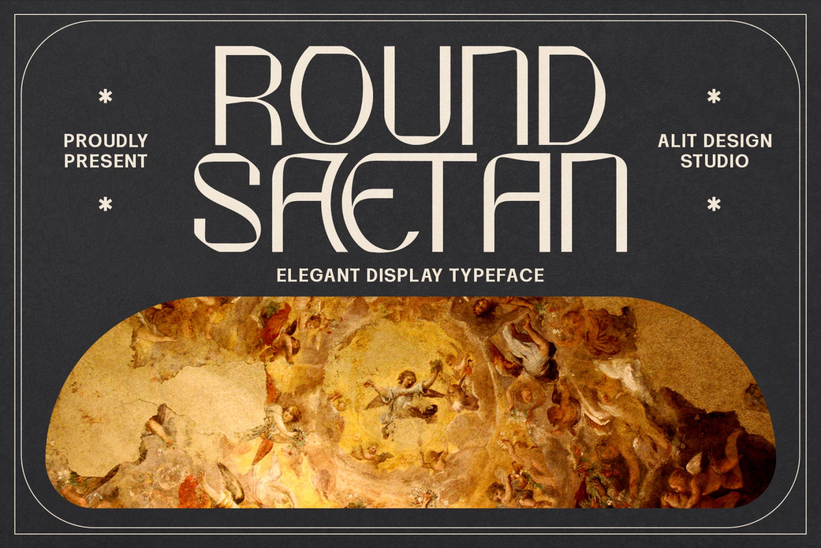 Round Saetan Typeface