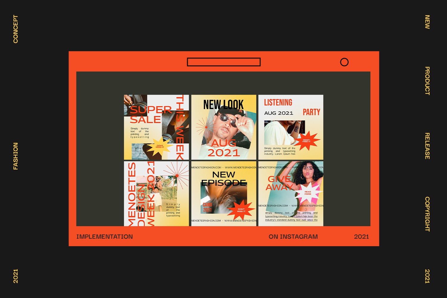 Menoetes Instagram Template