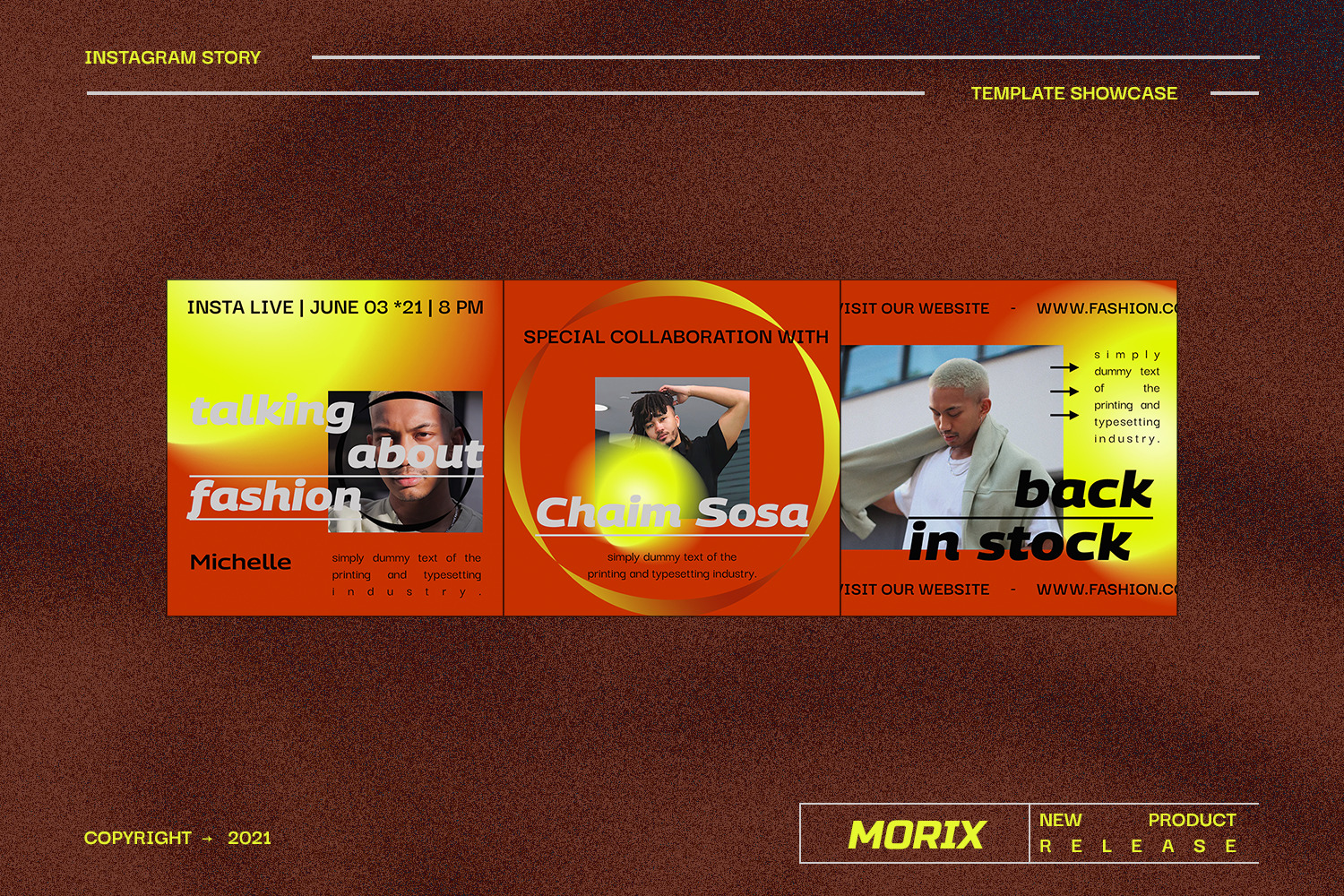 Morix Instagram Template