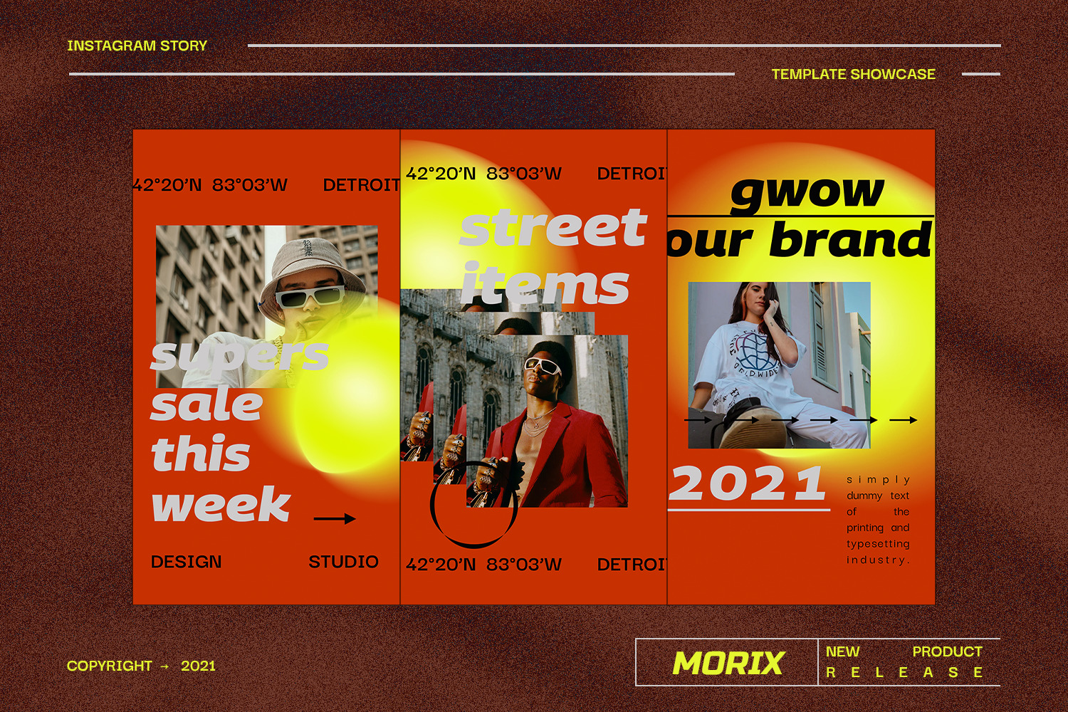 Morix Instagram Template