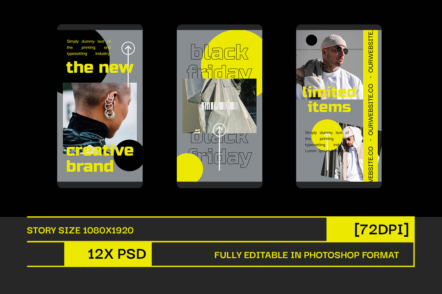 Nyctimene Instagram Template Nyctimene Instagram Template
