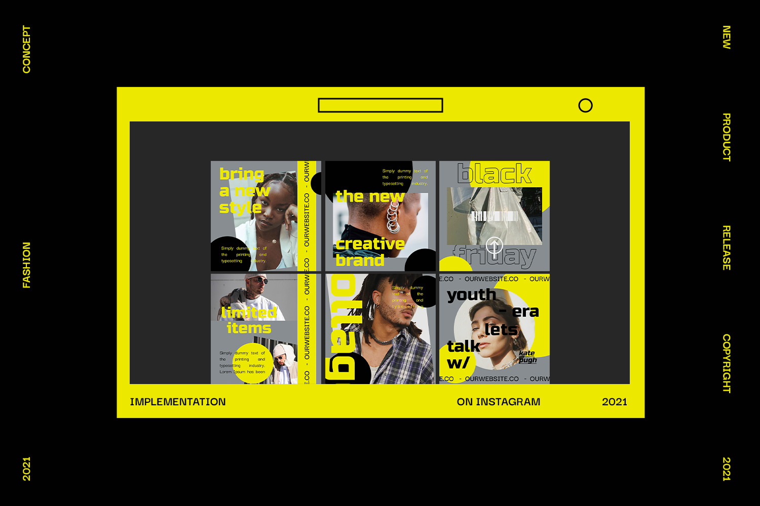 Nyctimene Instagram Template Nyctimene Instagram Template