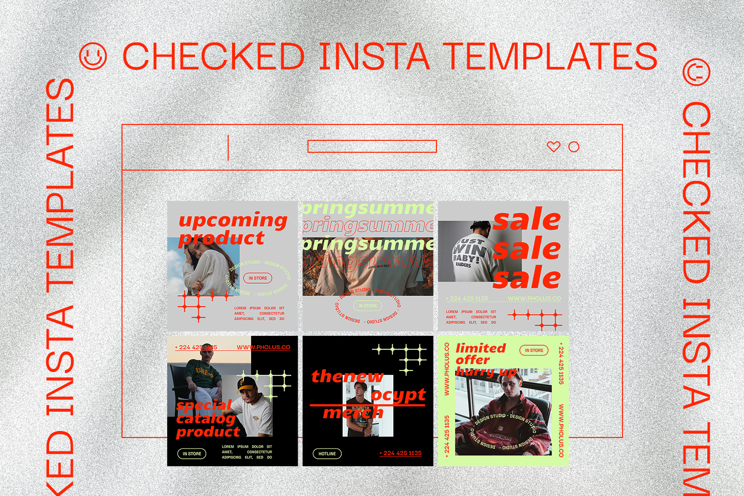 Ocypete Instagram Template