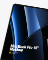 MacBook Pro 16-inch Silver Mockup