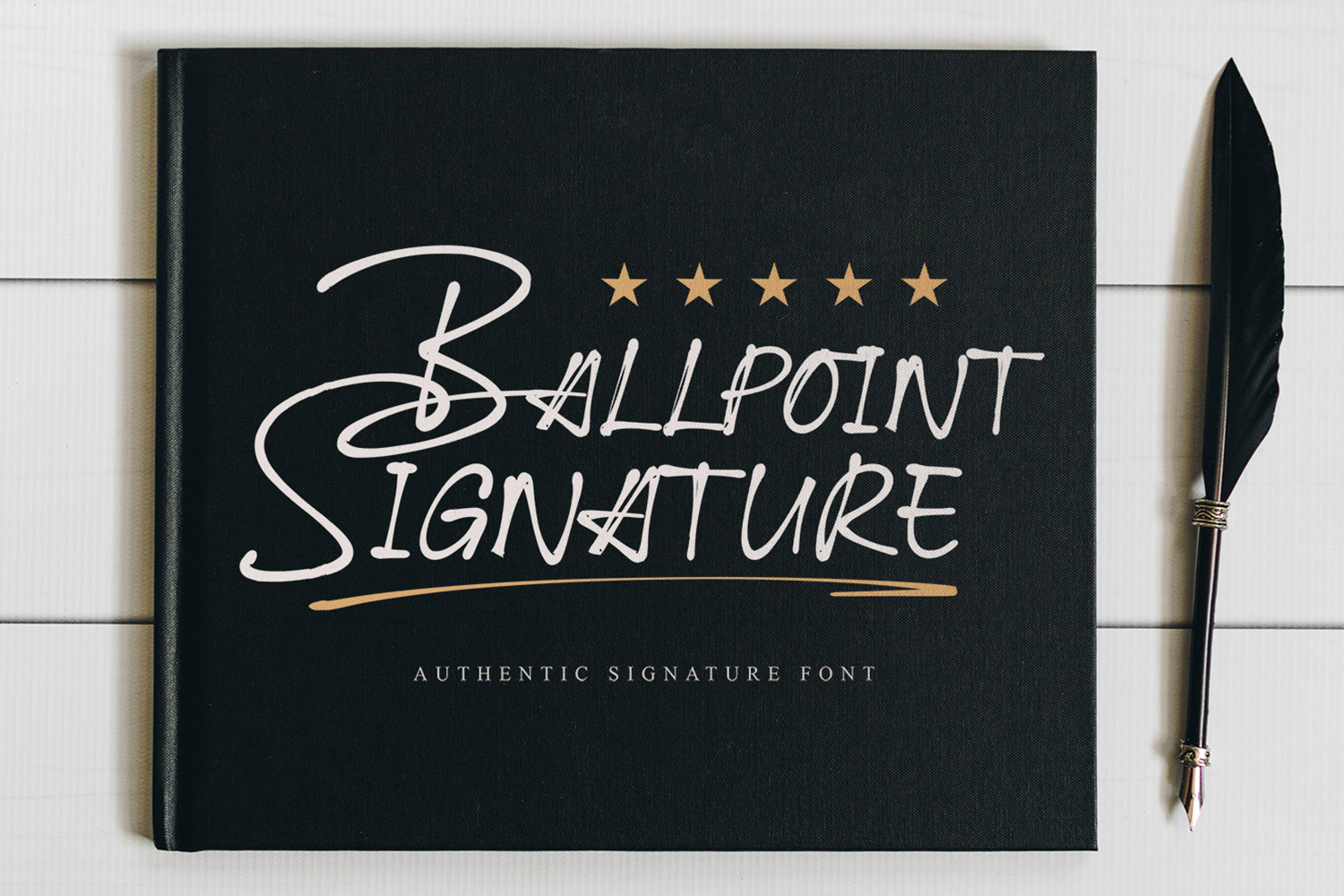 Ballpoint Signature Font Ballpoint Signature Font