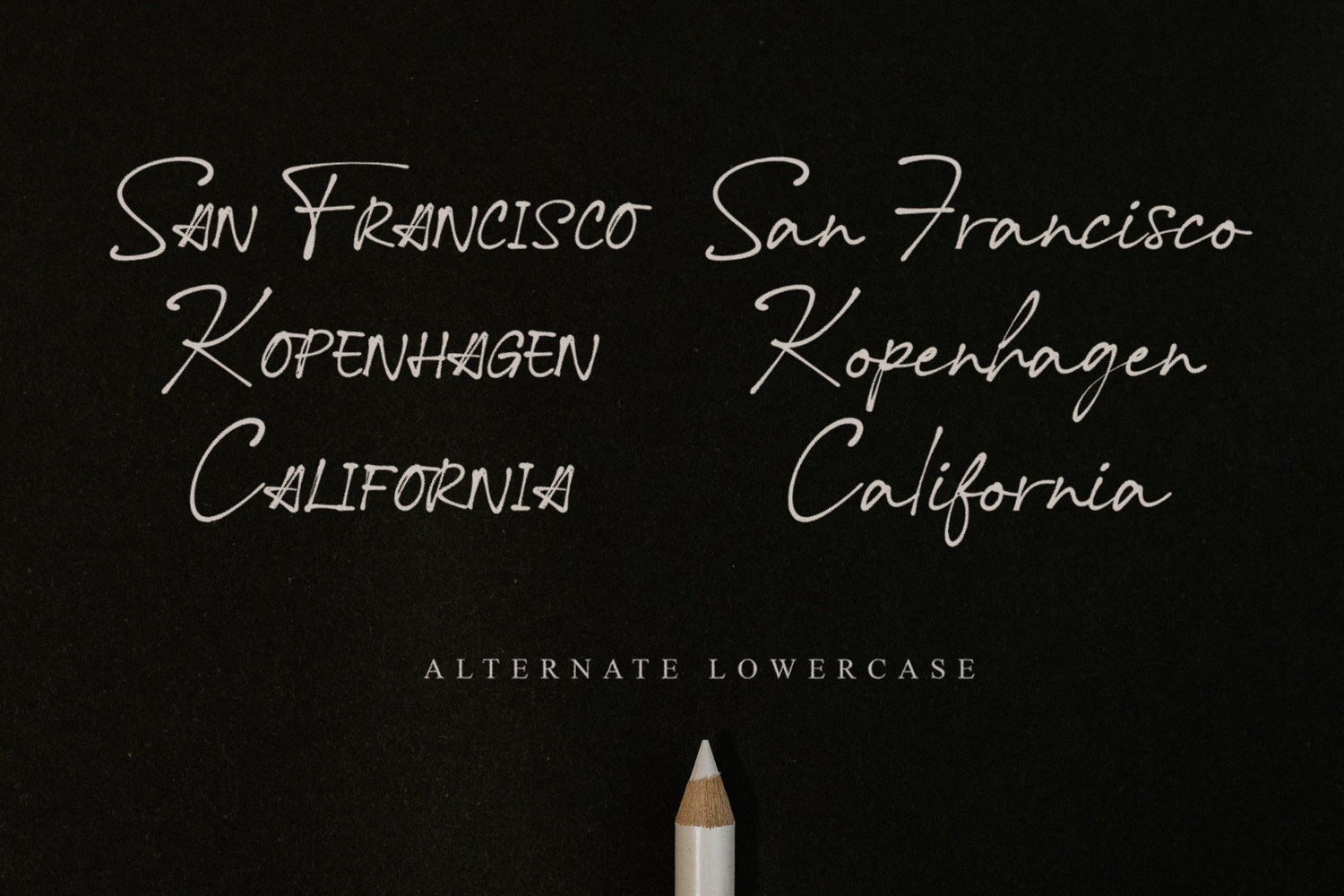 Ballpoint Signature Font Ballpoint Signature Font