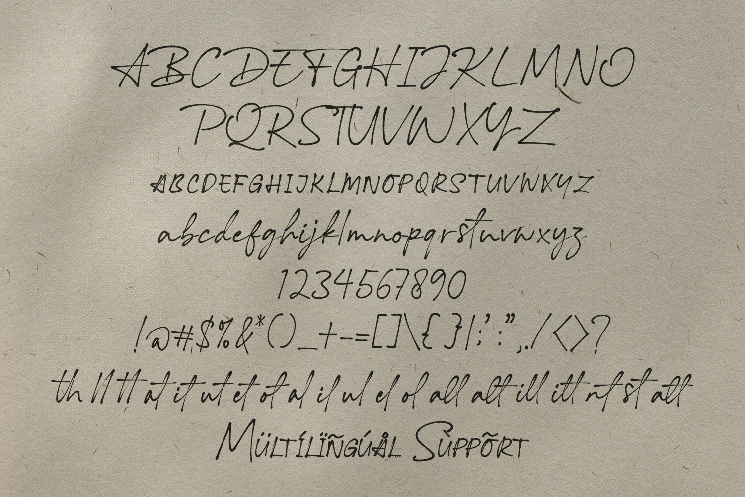 Ballpoint Signature Font Ballpoint Signature Font