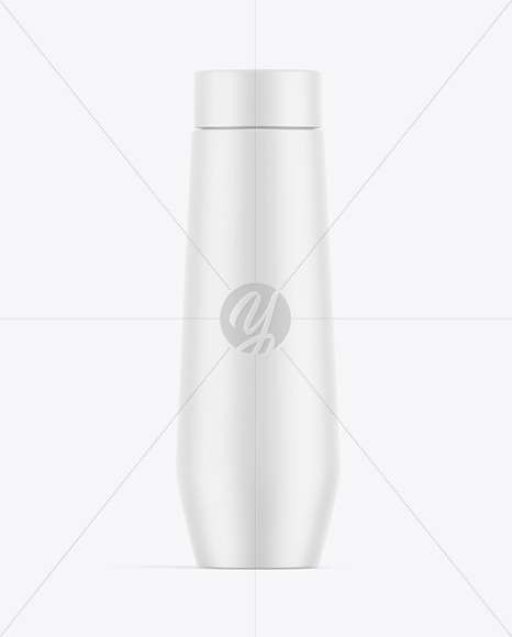 Matte Plastic Bottle Mockup