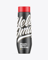 Matte Plastic Bottle Mockup