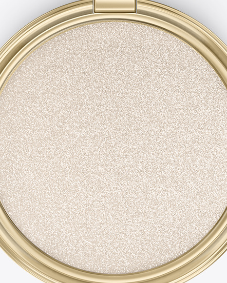 Metallic Highlighting Powder Mockup