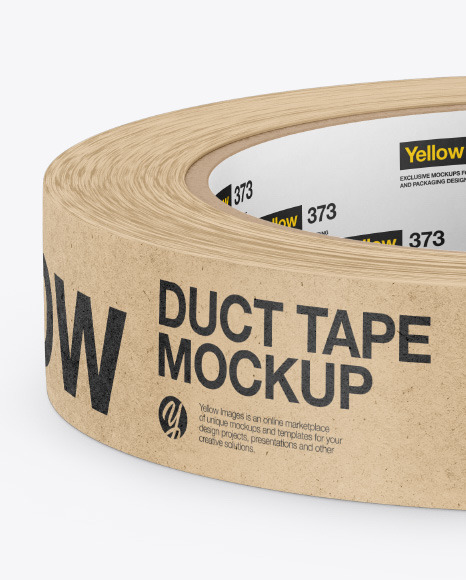 Kraft Duct Tape Mockup