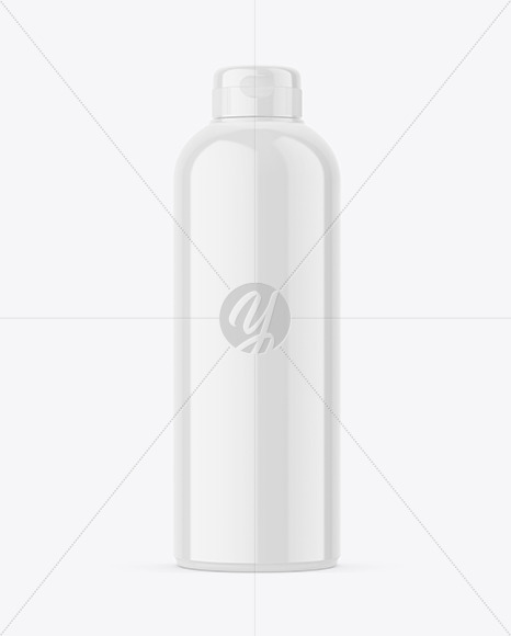 Glossy Cosmetic Bottle Mockup