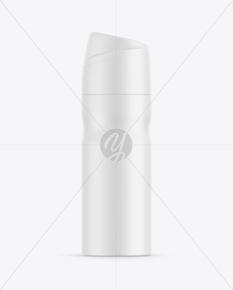 Matte Aerosol Bottle Mockup