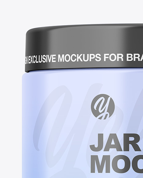 Glossy Jar Mockup