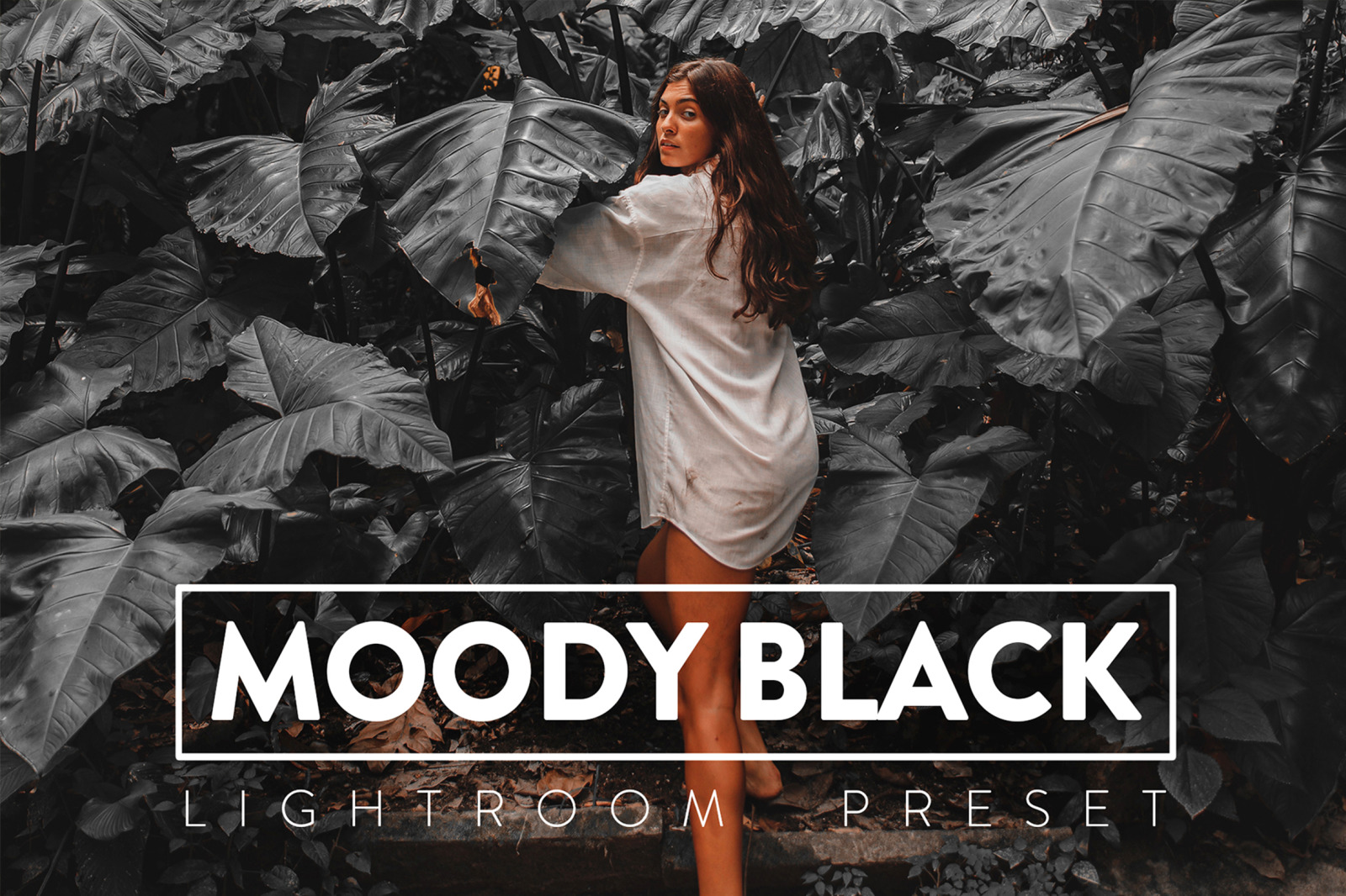 10 Moody Black Lightroom Preset