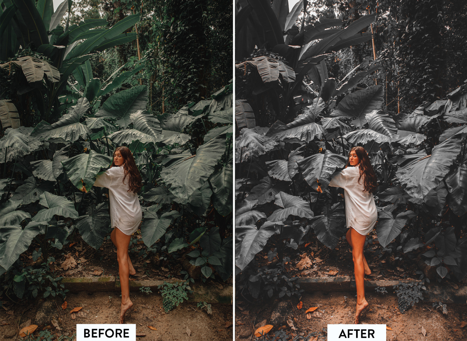 10 Moody Black Lightroom Preset