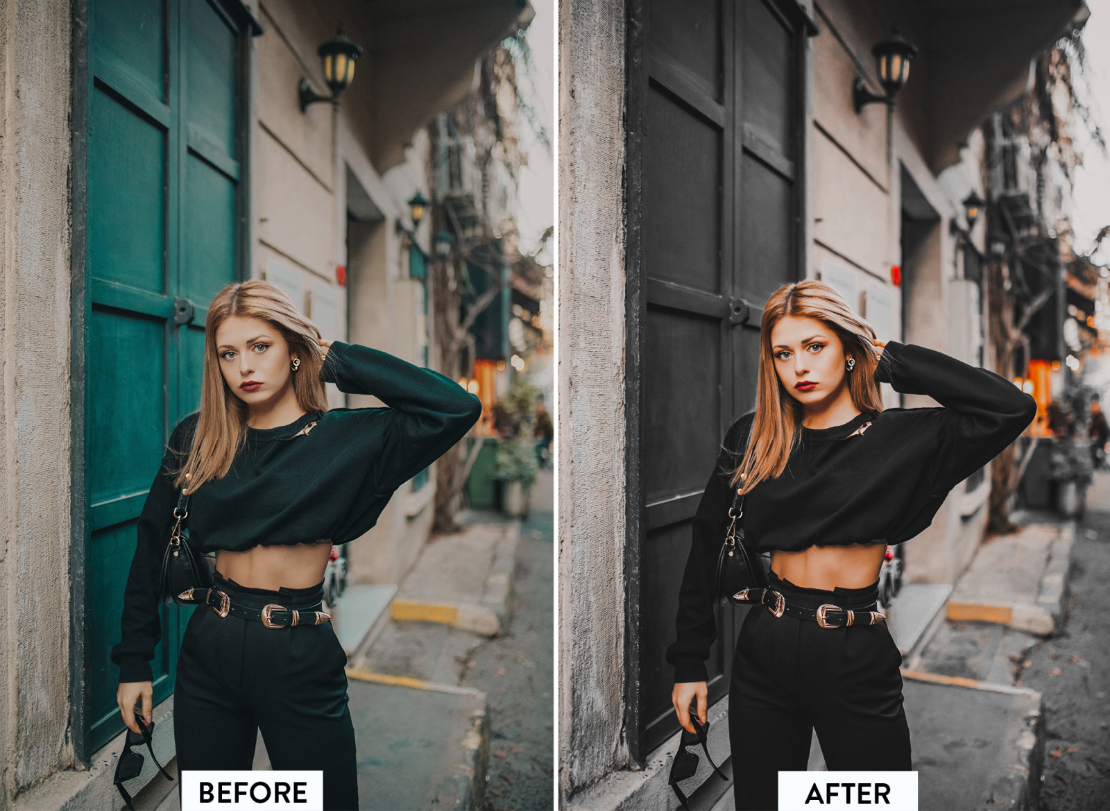 10 Film Noir Lightroom Preset