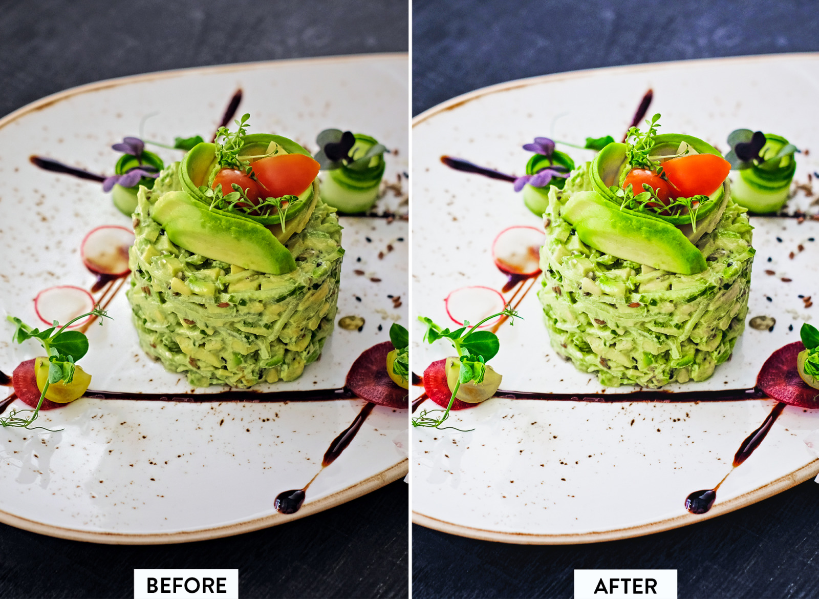 10 Gourmet Food Lightroom Preset