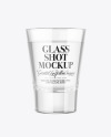 Vodka Glass Shot Mockup