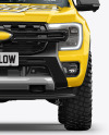 Pickup Truck Mockup - Front View