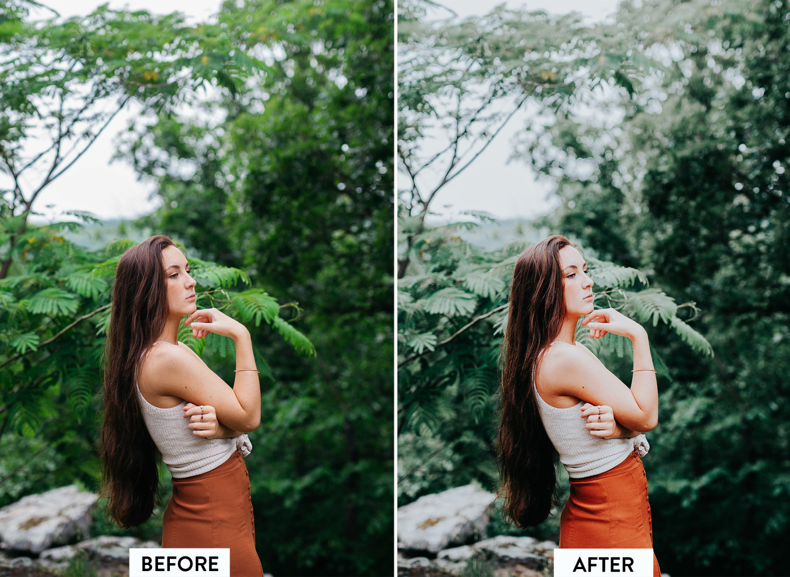 10 Earth Tones Lightroom Preset