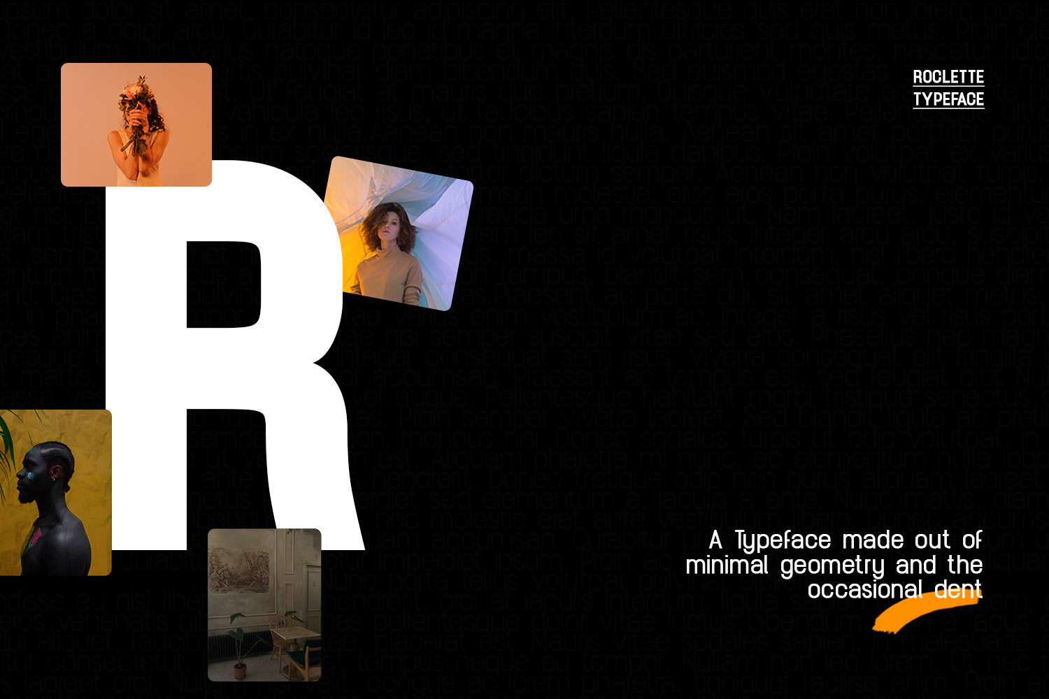 Roclette Display Typeface Roclette Display Typeface