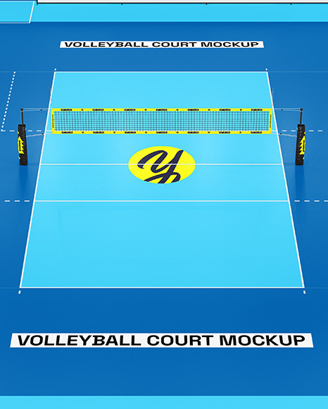 Volleyball Court Mockup