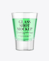 Liquor Glass Shot Mockup