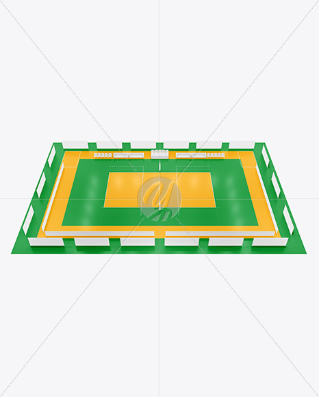 Volleyball Court Mockup