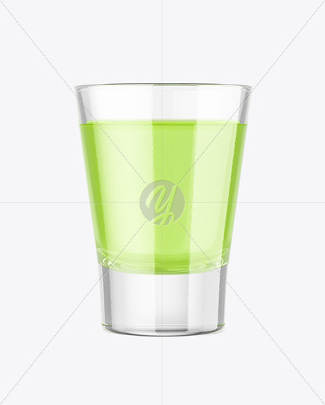 Liquor Glass Shot Mockup Liquor Glass Shot Mockup