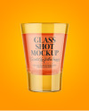 Liquor Glass Shot Mockup Liquor Glass Shot Mockup