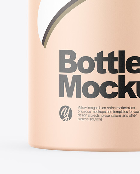 Matte Bottle Mockup