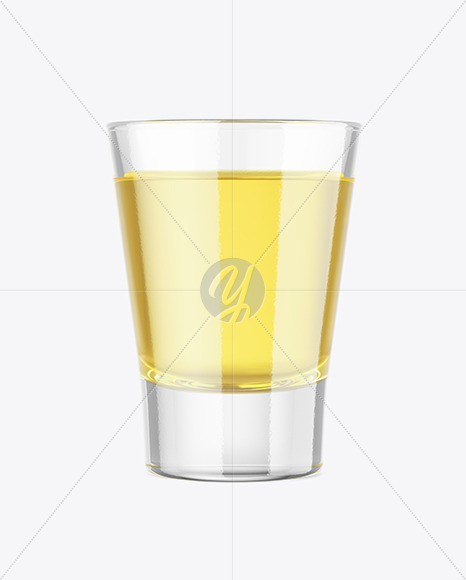 Tequila Glass Shot Mockup