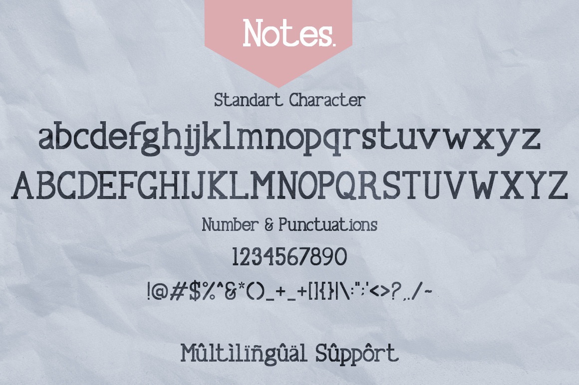 Notes Font Notes Font