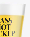 Tequila Frosted Glass Shot Mockup